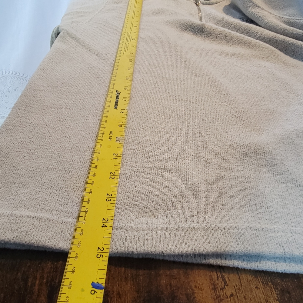 ESY Surf Co. Gray Pullover Quarter Zip - Picture 8 of 8